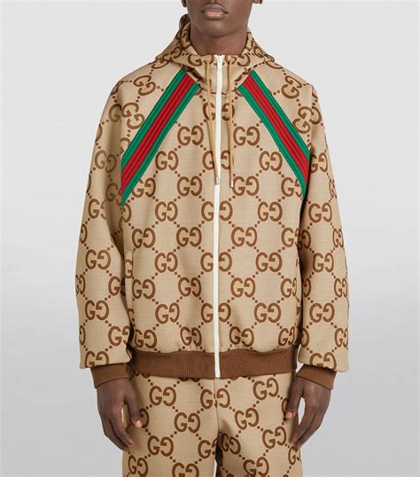 john oliver gucci jacket|Gucci hooded jacket men.